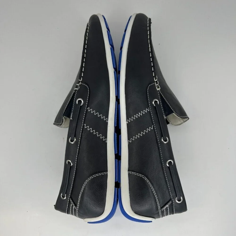 Gbx Mens 134893 Ludlam Black Fabric Moc Toe Slip On Size 13M Loafers